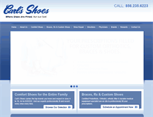 Tablet Screenshot of carlsshoes.com